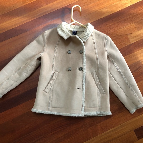 Gap suede coat sz 7/8